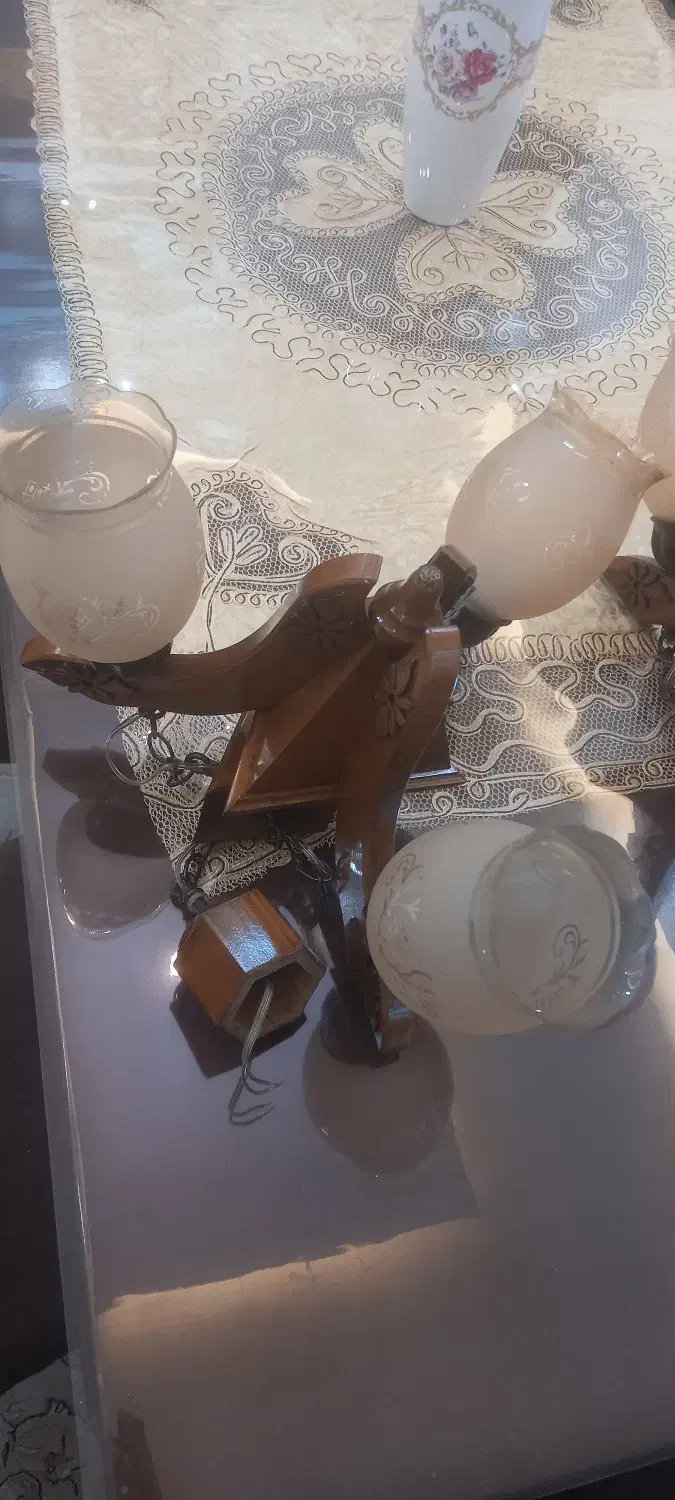 لوستر|لوستر و چراغ آویز|ابهر, |دیوار