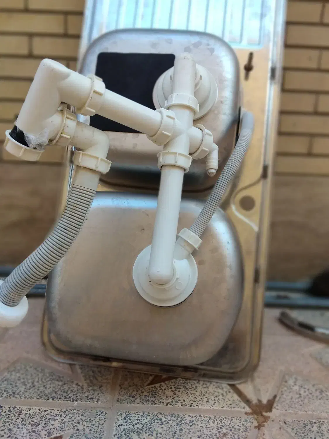 سینک و شیر ظرفشویی|مصالح و تجهیزات ساختمان|شاهین‌شهر, خانه کارگر|دیوار