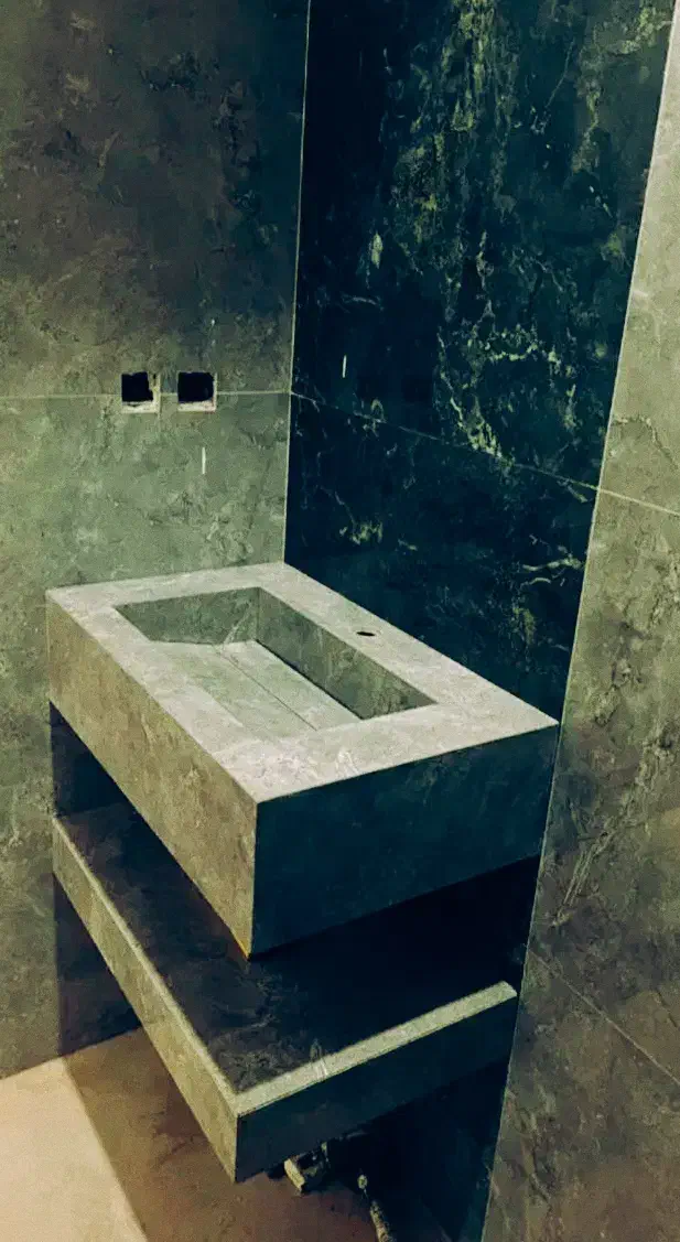 طراحی وساختن روشویی باربیکیو|لوازم سرویس بهداشتی|اندیمشک, |دیوار