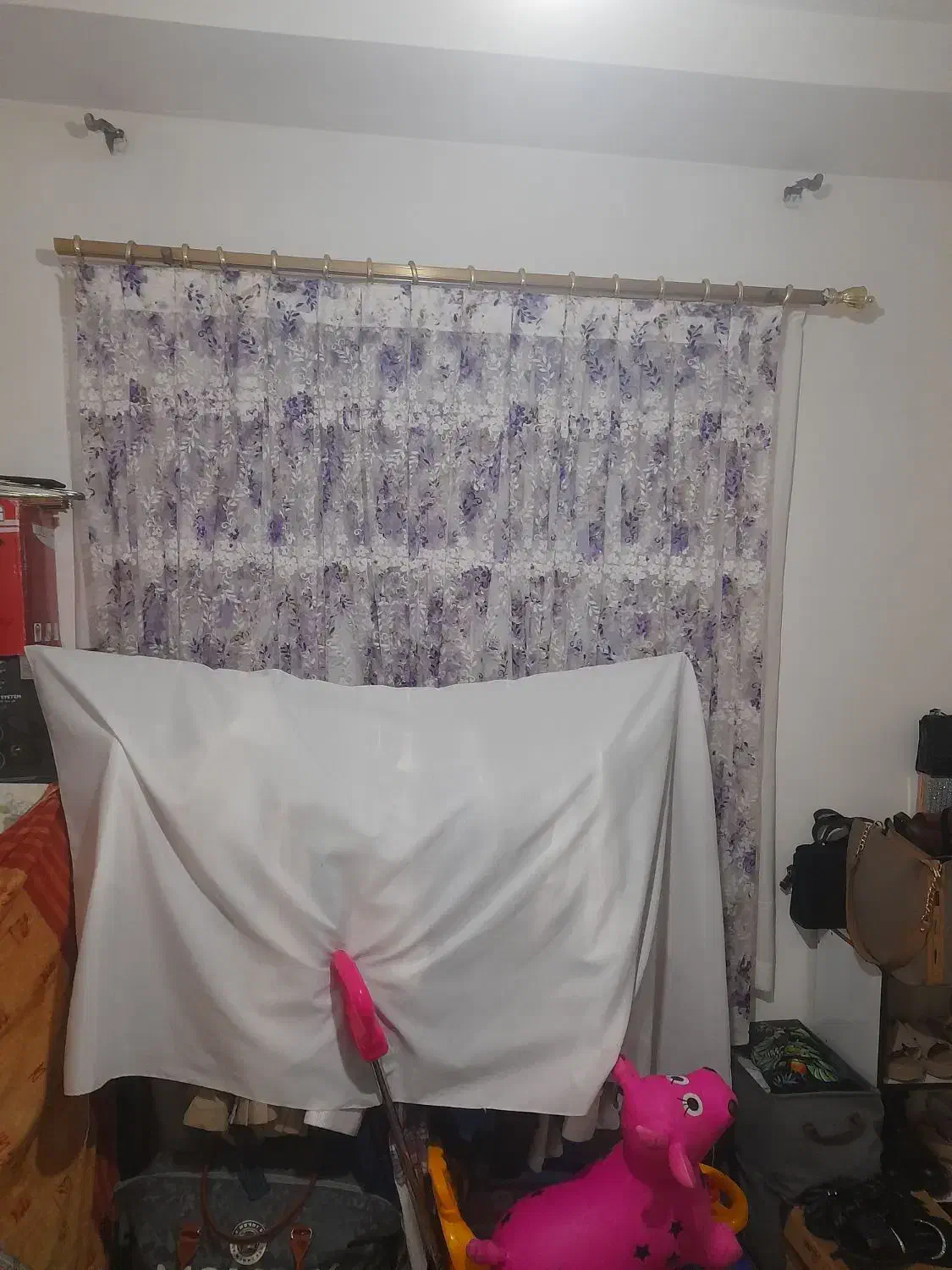 پرده پذیرایی و ۲تا پرده اتاق خواب|پرده، رانر، رومیزی|گرگان, |دیوار