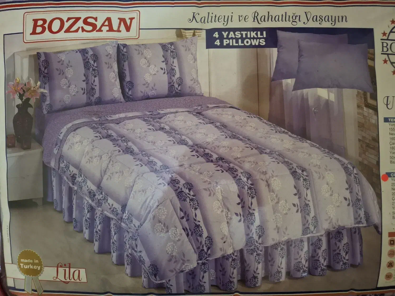 ست رو تختی ترک BOZSAN مدلlila|سرویس روتختی|کرج, عظیمیه|دیوار