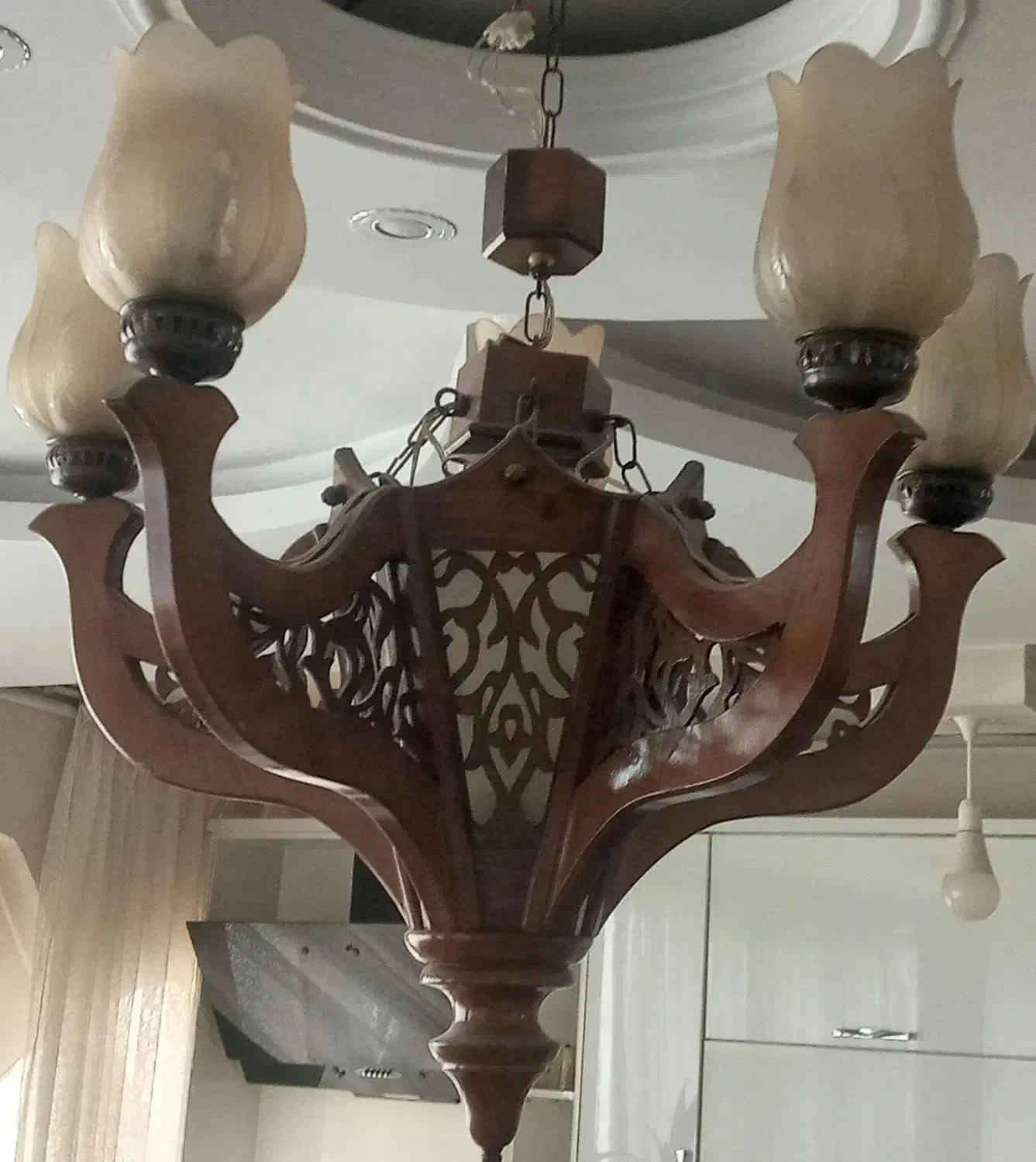 لوستر|لوستر و چراغ آویز|فردیس, شهرک هفده شهریور|دیوار