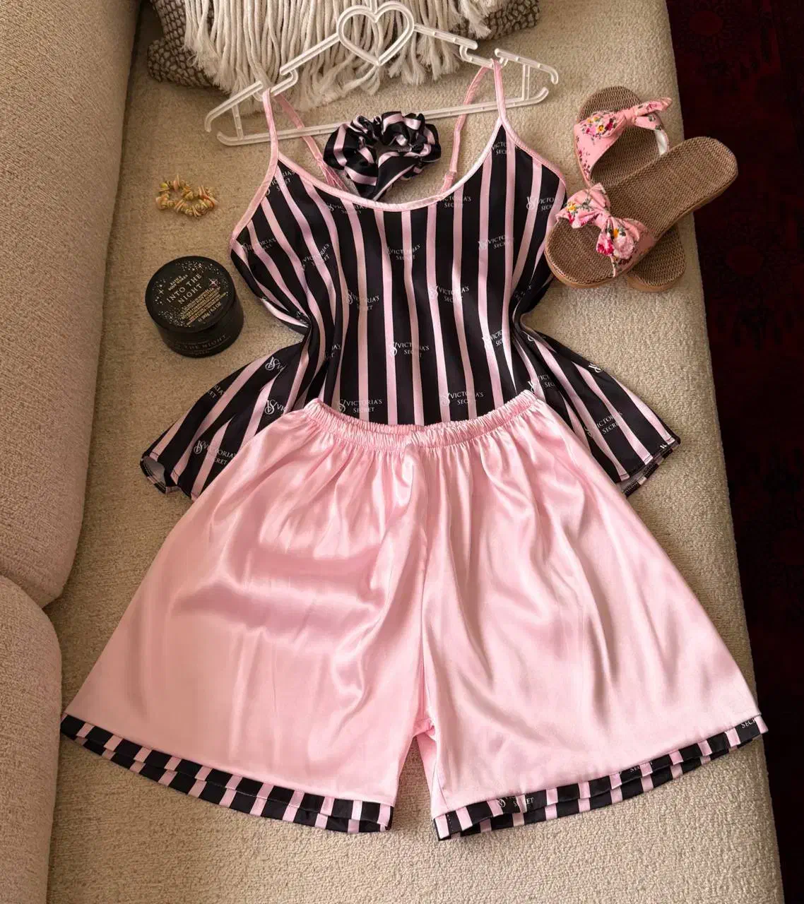 ست ساتن ابریشم ۳ تکه|لباس|دهدشت, |دیوار