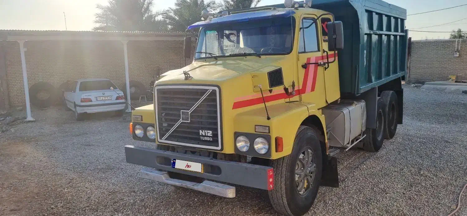 ولوو کمپرسی ده چرخ مدل ۷۲|خودرو سنگین|رامشیر, |دیوار