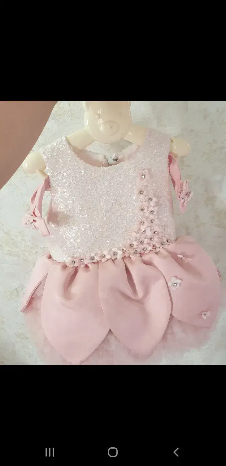 پیراهن مجلسی بچگانه|کفش و لباس بچه|خوی, |دیوار