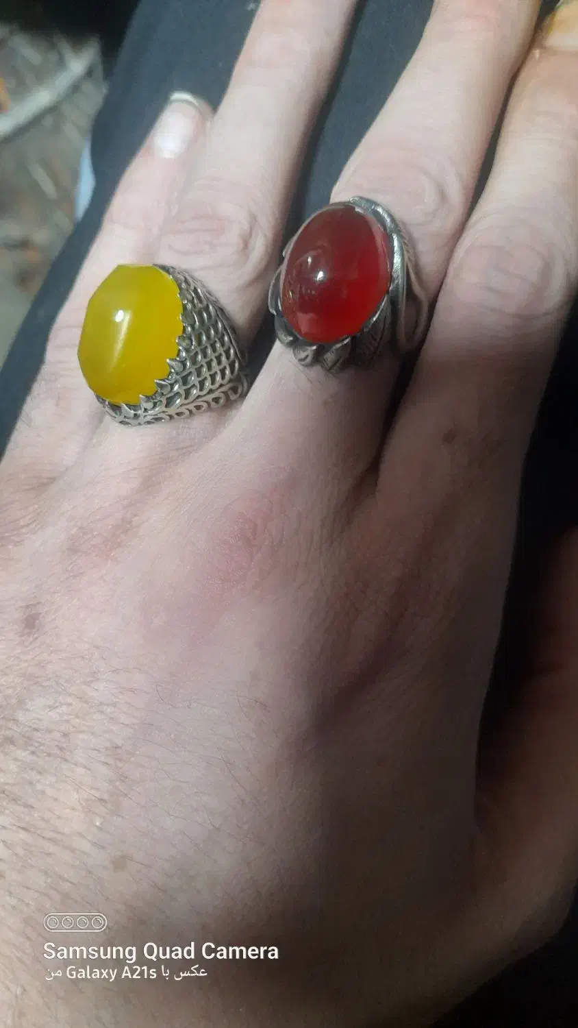 انگشتر عقیق یمنی|جواهرات|رشت, خرسندی|دیوار