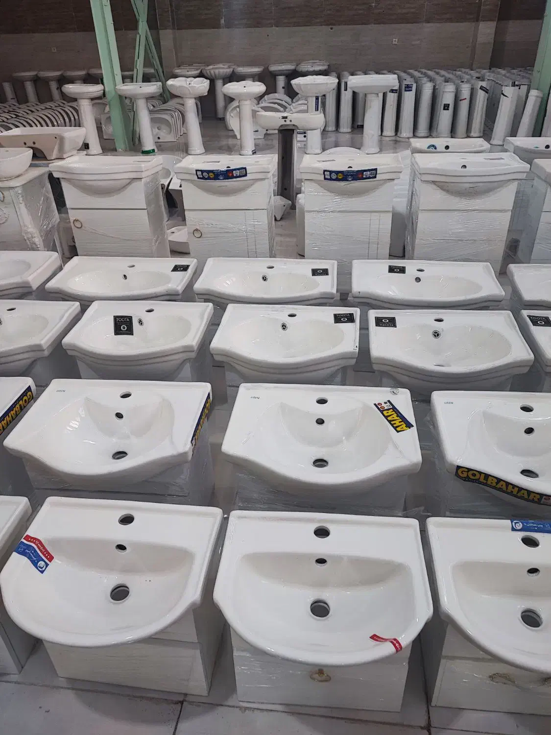 روشویی کابینتی پی وی سی قیمت اقتصادی|لوازم سرویس بهداشتی|قم, نیروگاه|دیوار