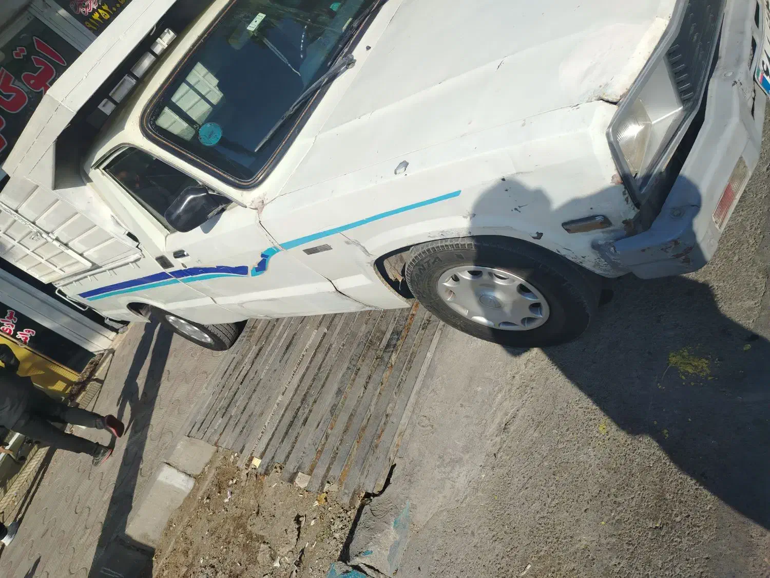 مزدا 84 سفید انژکتور|خودرو سواری و وانت|اصفهان, ابر|دیوار