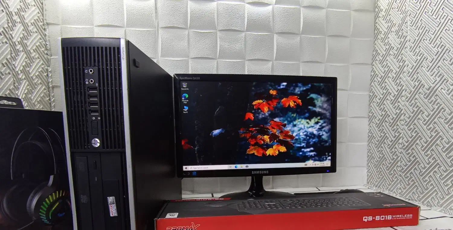 کامپیوترکیسi5نسل1/اداری حسابداری با مانیتور20/IPS|رایانه رومیزی|تهران, باغ خزانه|دیوار