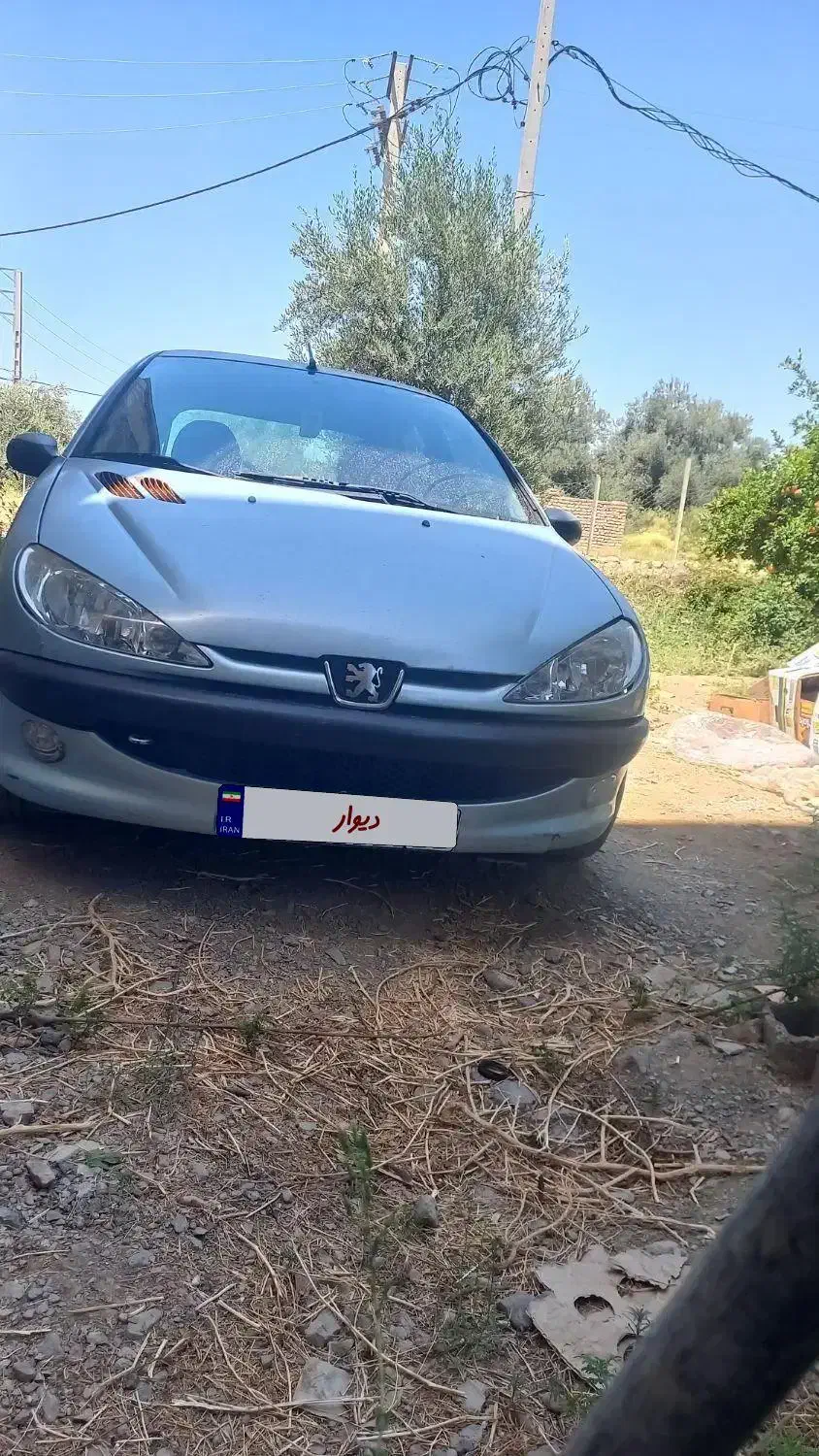 ۲۰۶تیپ۲ فرانسه شاسی پلمپ|خودرو سواری و وانت|طارم, |دیوار