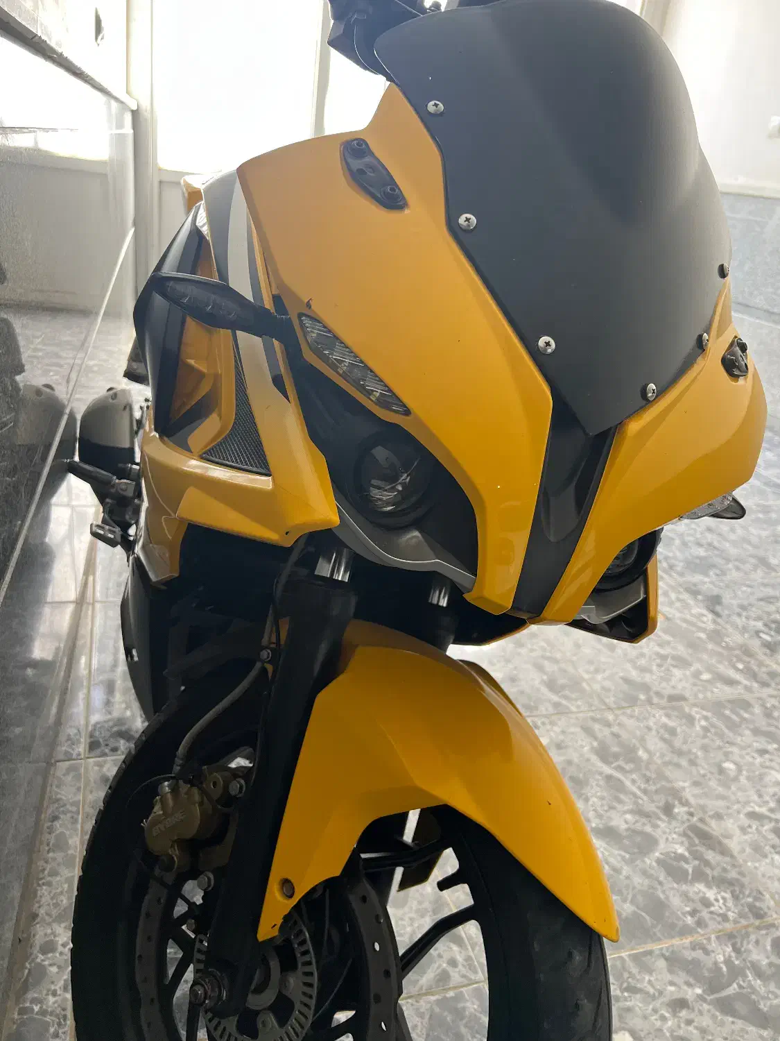 موتور سیکلت rs200 مزایده|موتورسیکلت|مهاباد (آذربایجان غربی), |دیوار