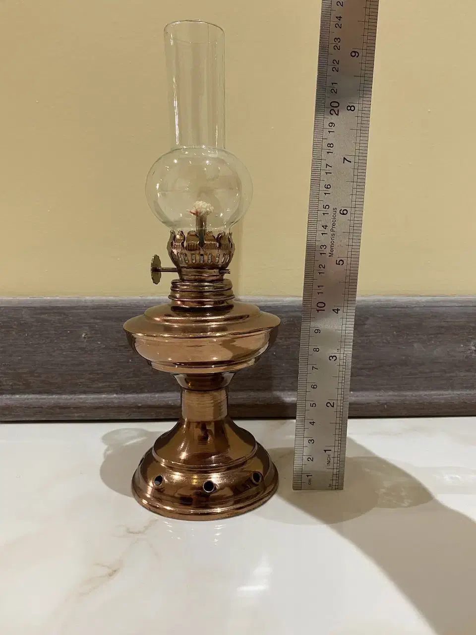 گردسوز مسی عتیقه|کلکسیون اشیاء عتیقه|ورامین, ورامین|دیوار