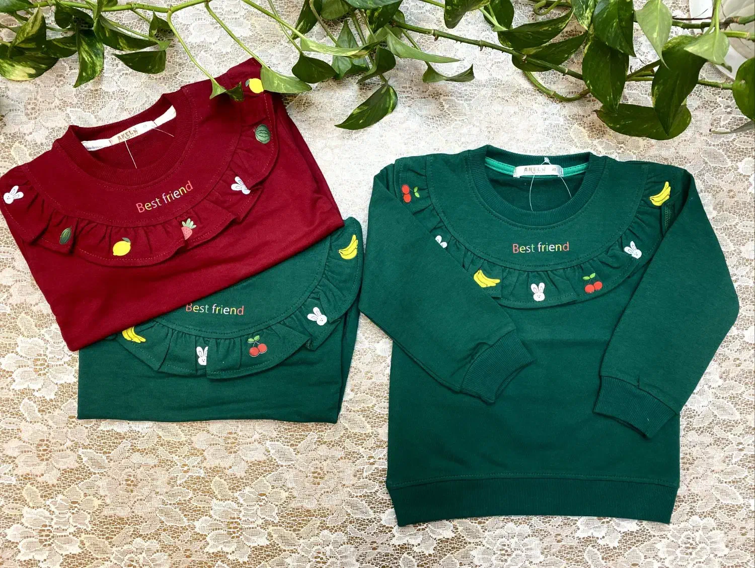 بلوز دخترانه یلدایی|کفش و لباس بچه|رستمآباد, |دیوار