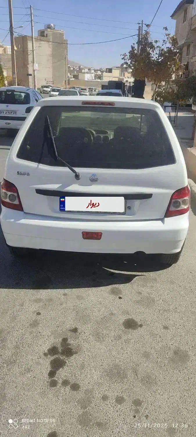 پراید ۱۱۱ SE مدل ۹۵ فابریک|خودرو سواری و وانت|صدرا-فارس, فاز ۱|دیوار