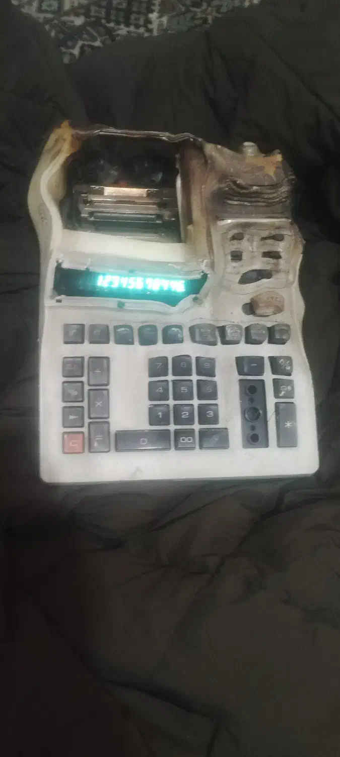 ماشین حساب پرینتر دار برقی کاسیو|پرینتر، اسکنر، کپی، فکس|اصفهان, باغ زرشک|دیوار