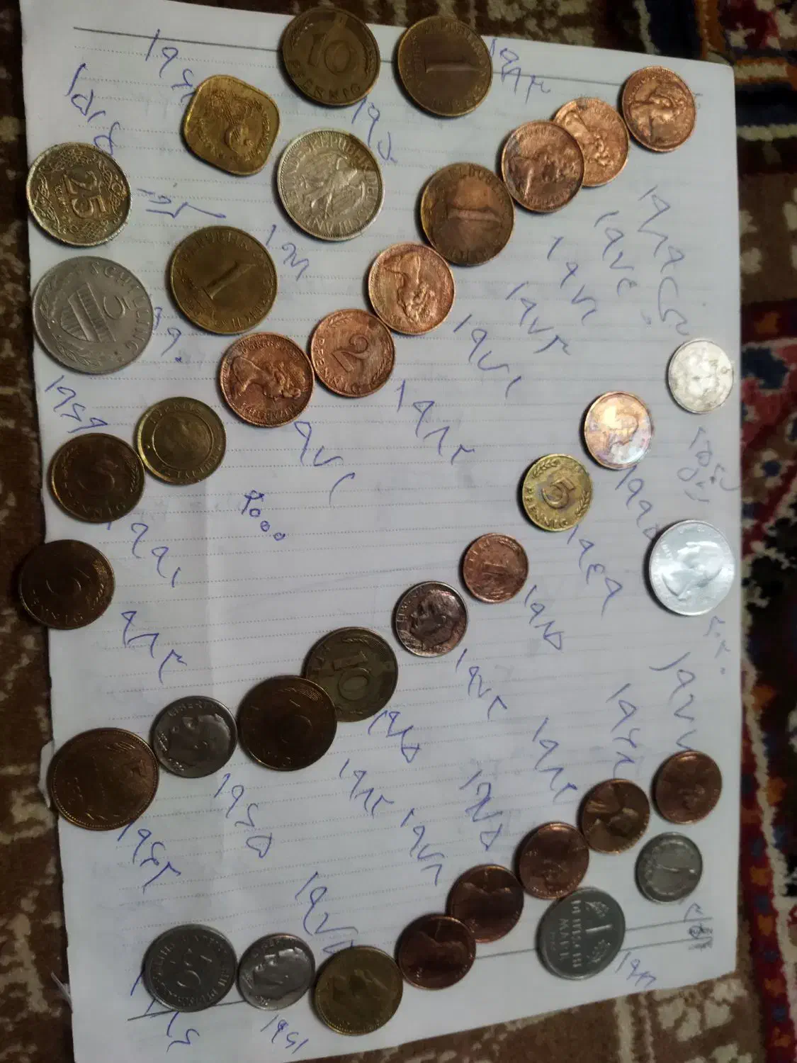 سکه های آنتیک خارجی|کلکسیون اشیاء عتیقه|تهران, جوادیه تهرانپارس|دیوار