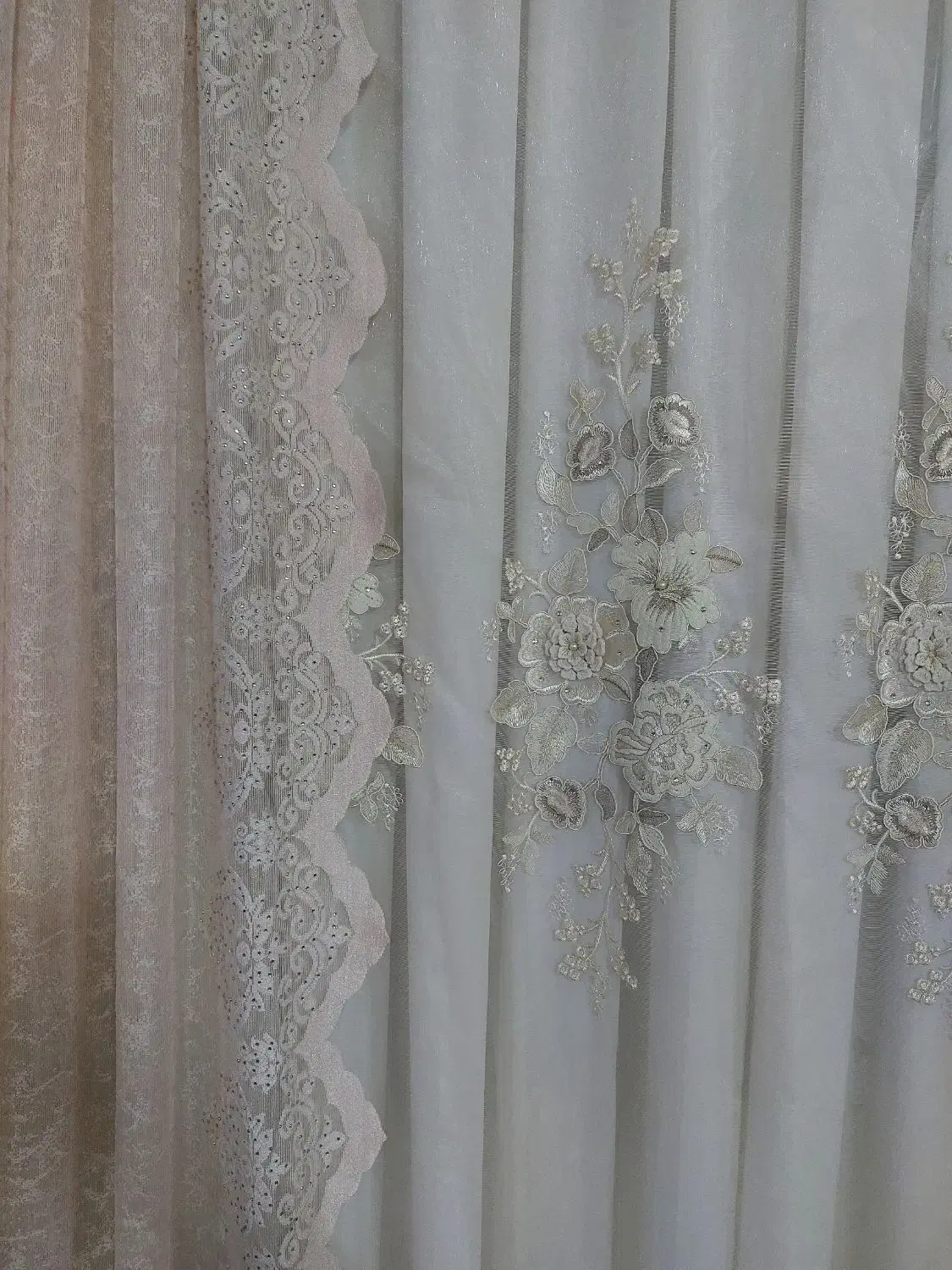 پرده|پرده، رانر، رومیزی|چمستان, |دیوار