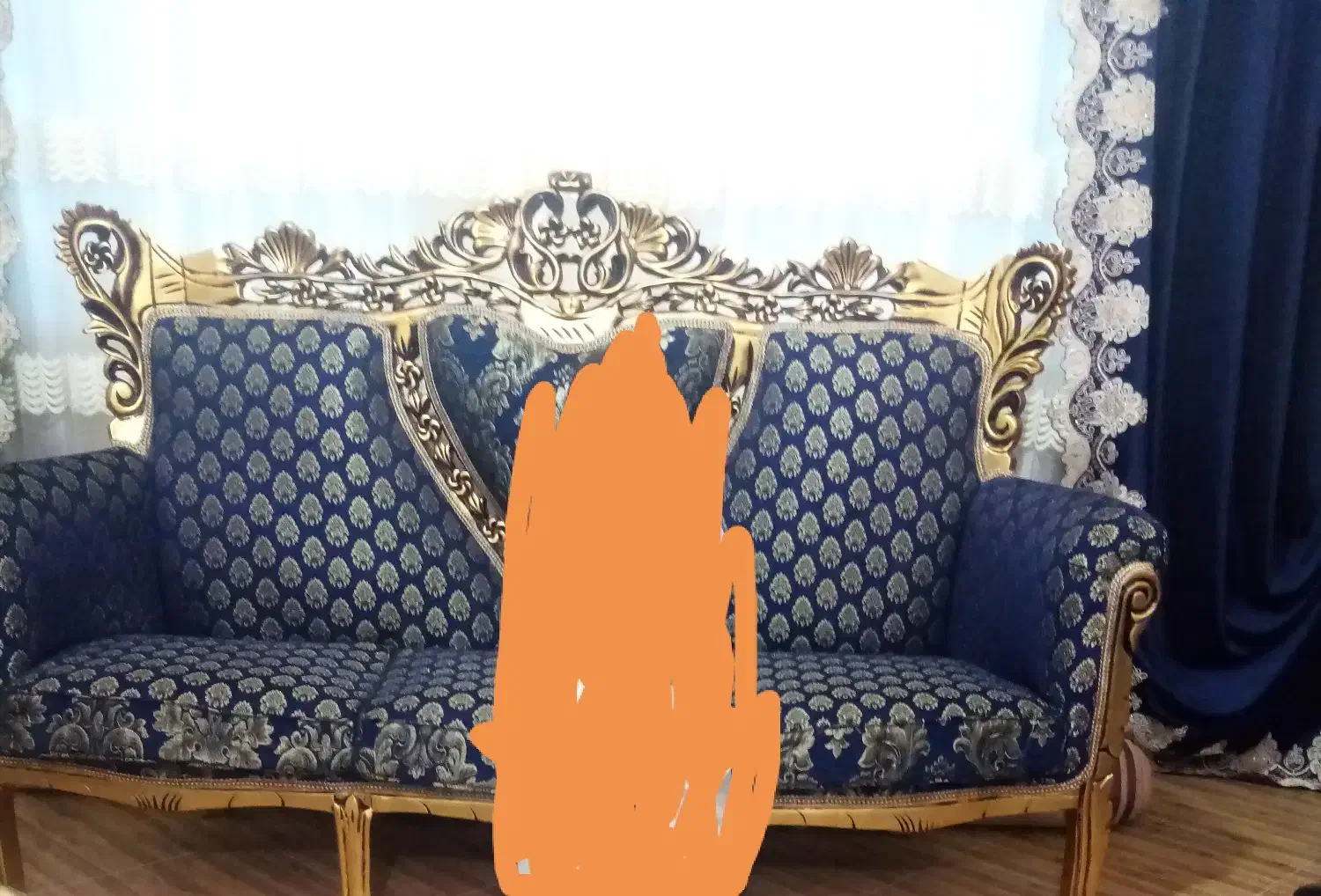 مبل سلطنتی 9 نفره|مبلمان خانگی و میز عسلی|نورآباد, |دیوار