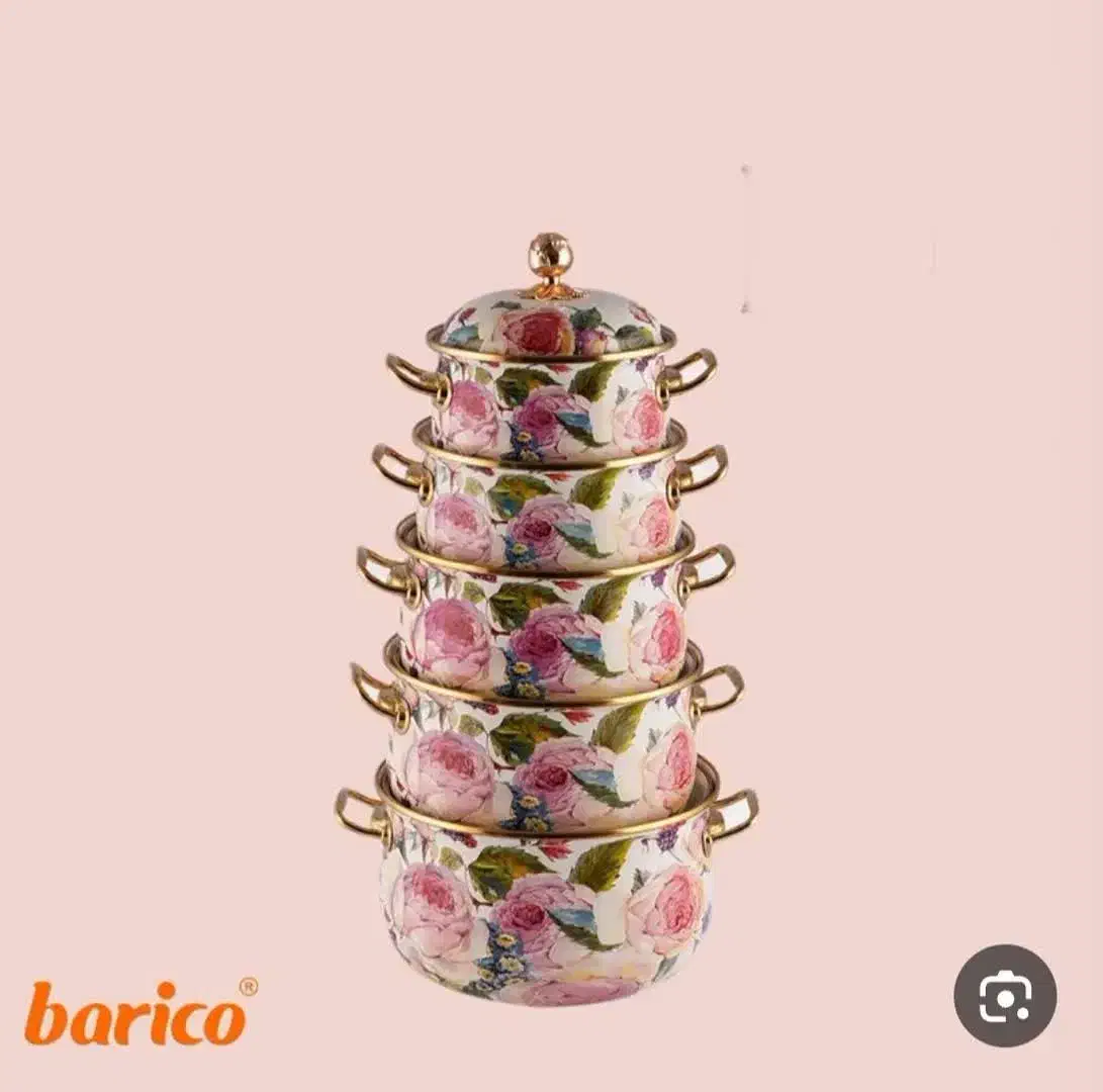 سرویس قابلمه لعابی وارداتی|ظروف پخت‌وپز|قم, باجک سه|دیوار