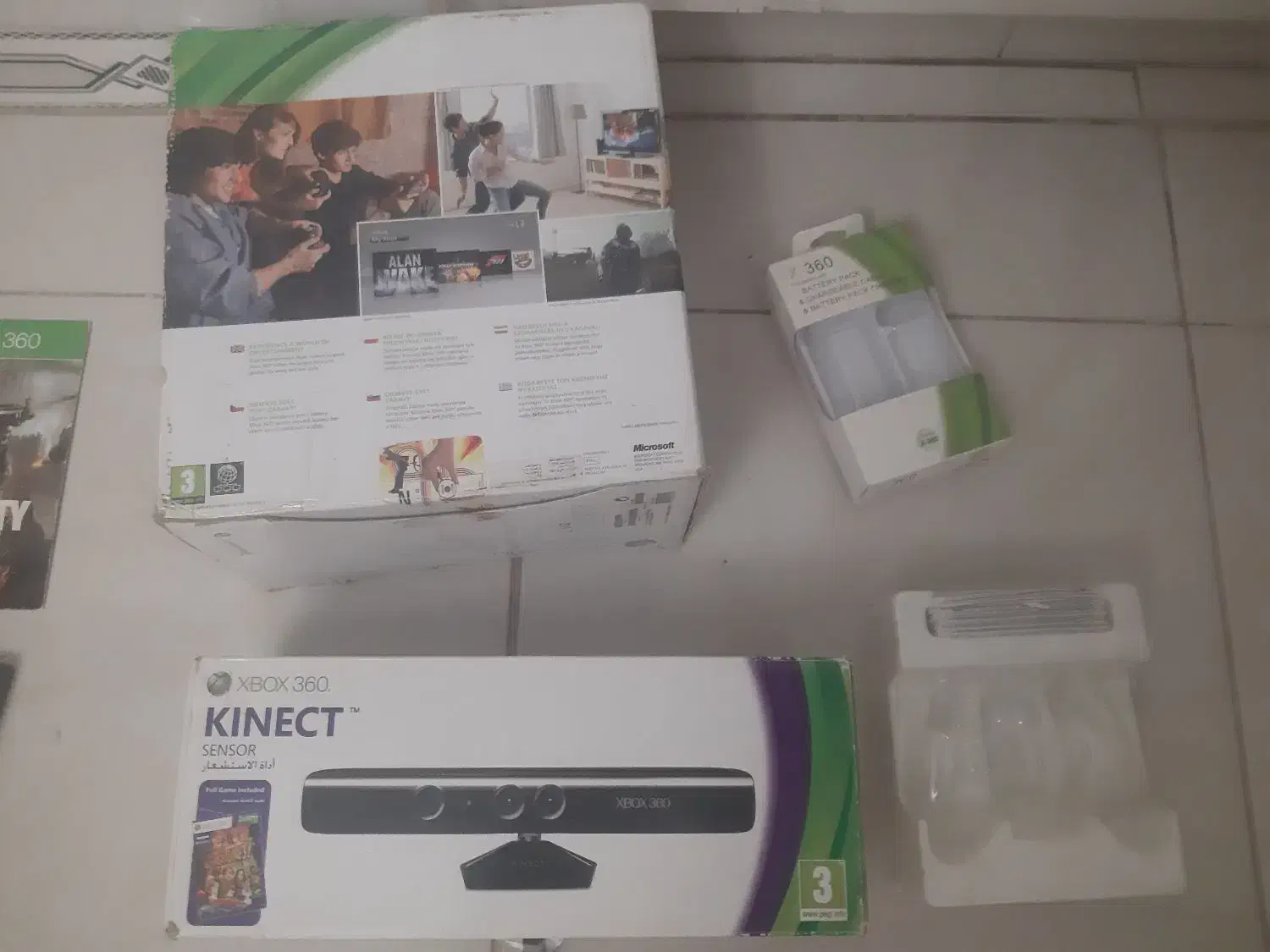 ایکس باکس ۳۶۰ جفت دست در حد نو|کنسول، بازی ویدئویی و آنلاین|فردیس, شهرک ۱۱۰|دیوار