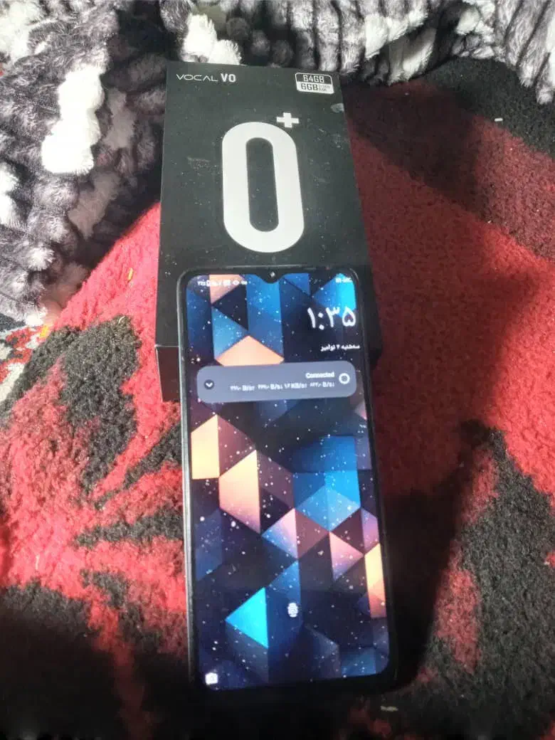 گوشی O+vocal 64Gدر حد نو بدون عیب و ایراد|موبایل|ایوان, |دیوار