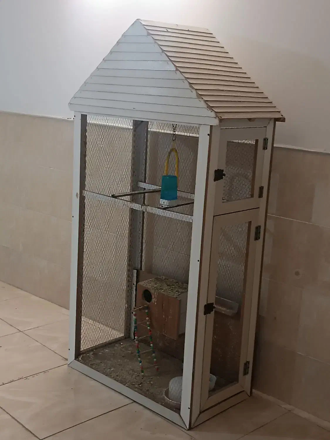 قفس کلبه ای|لوازم جانبی حیوانات|رفسنجان, |دیوار