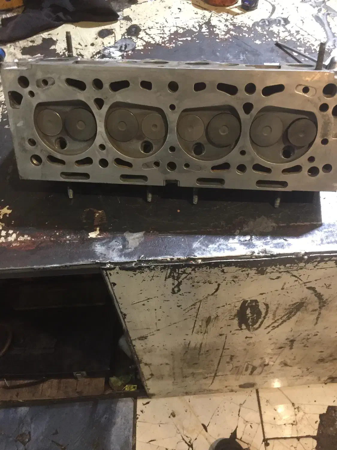 سرسیلندر ۴۰۵سمند پرشیا اصل ایساکویی دوگانه شرکتی|قطعات یدکی و لوازم جانبی|کرج, حصارک پایین|دیوار