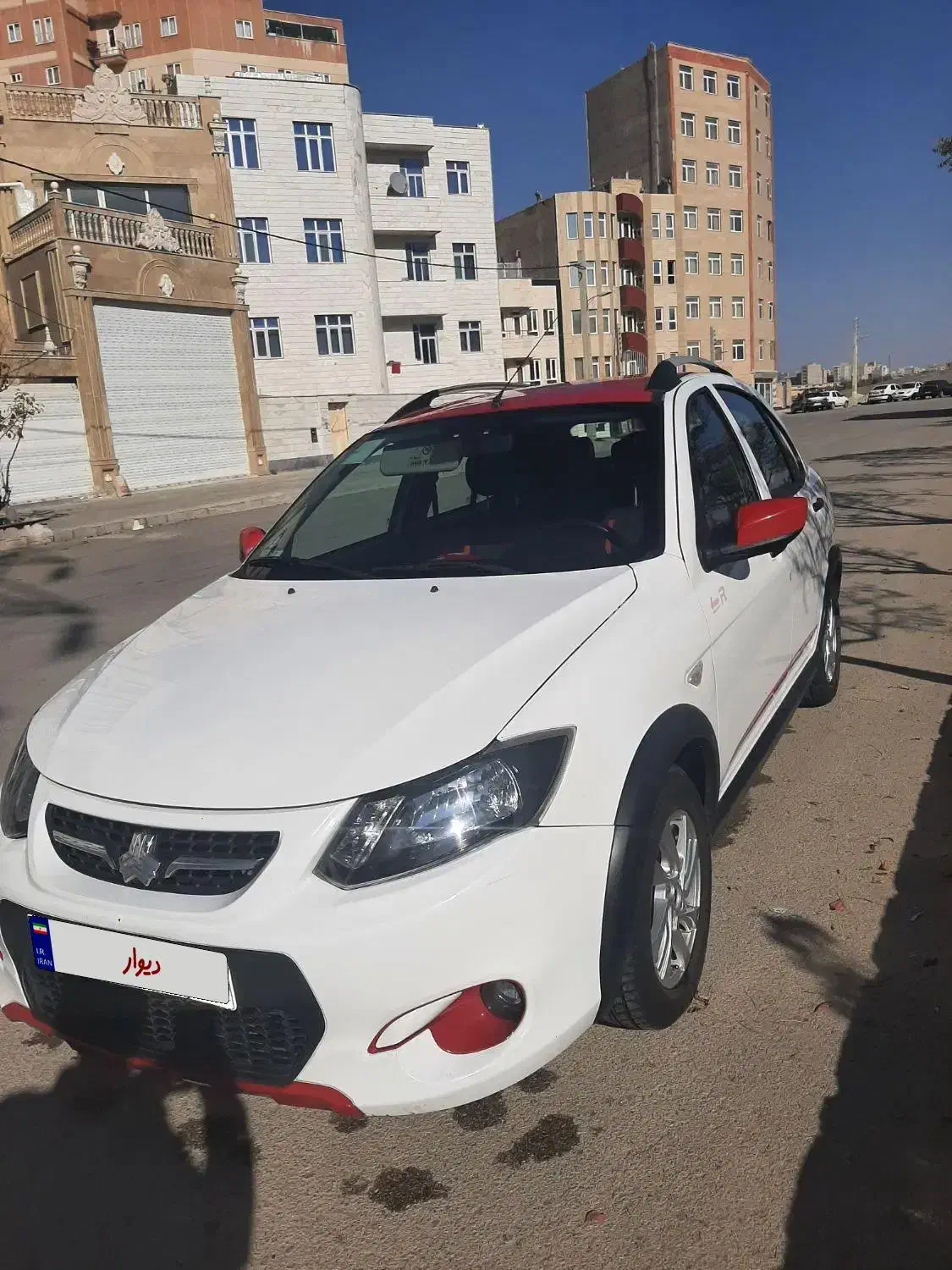 فروش کوئیک دو رنگ قرمز سفید مدل ۹۹ بی رنگ|خودرو سواری و وانت|اردبیل, |دیوار