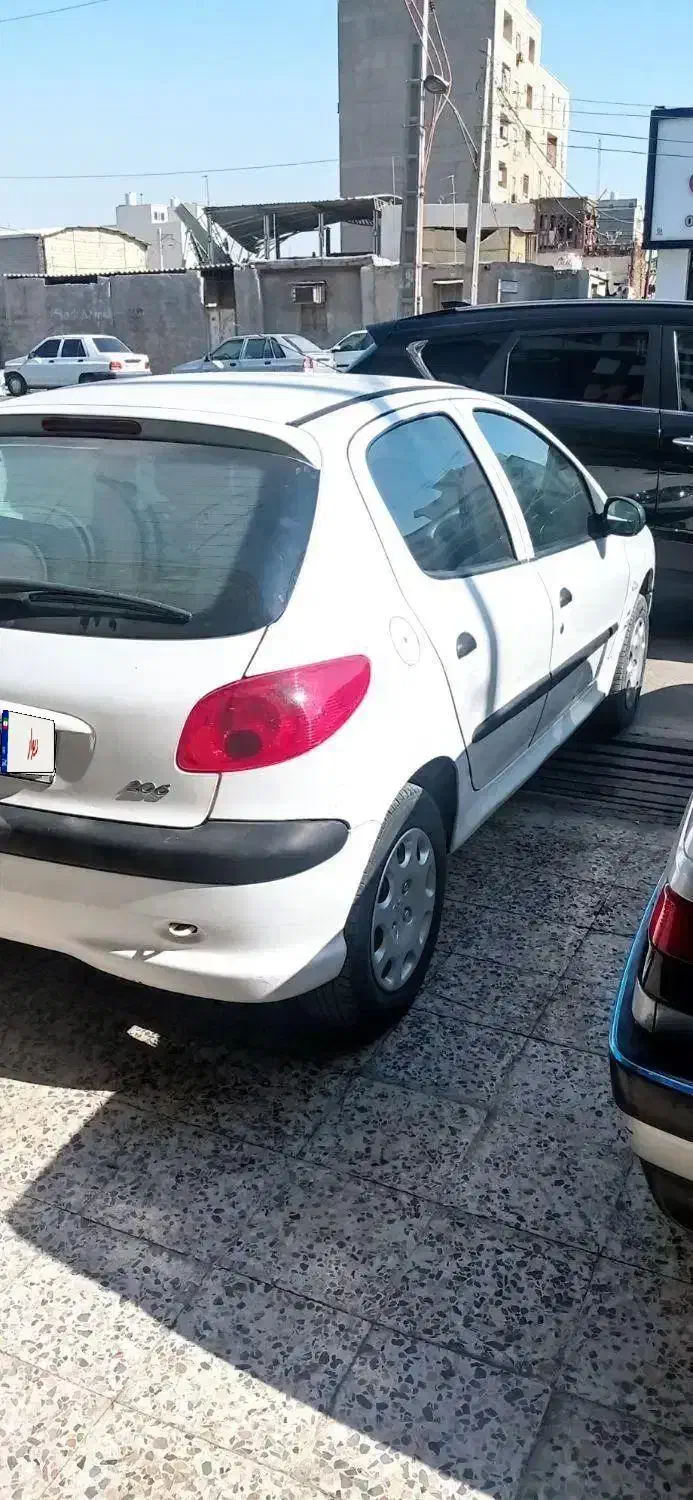 پژو 206تیپ 2مدل 88بی رنگ|خودرو سواری و وانت|بندرعباس, |دیوار