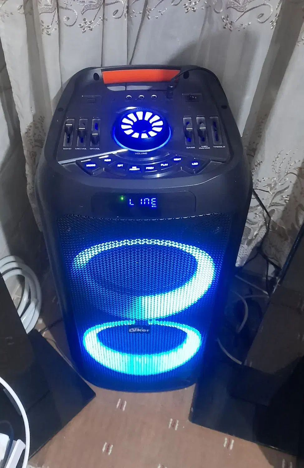اسپیکرviker اصل بزرگ ،صدای فوق العاده نو ۷رقص نور،|صوتی و تصویری|اسلام‌شهر, شهرک سالور|دیوار