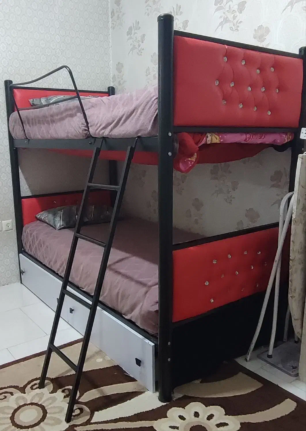 تخت دوطبقه فلزی جنس اعلا|تخت و سرویس خواب|فردیس, شهرک شهید حسینی|دیوار