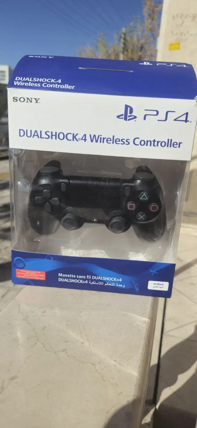 دسته ps4 اصلی در حد نو|کنسول، بازی ویدئویی و آنلاین|کرمان, |دیوار