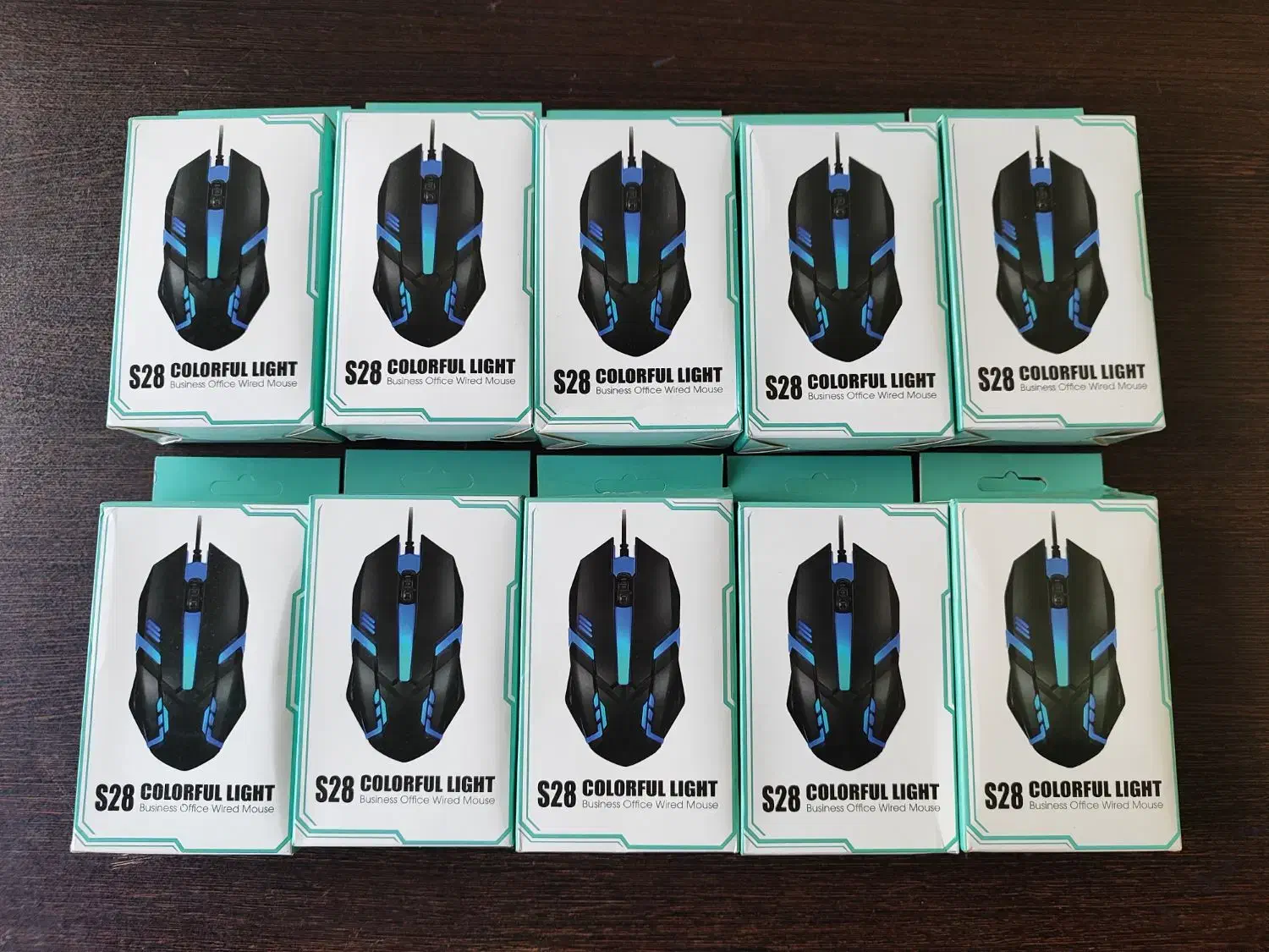 ۱۰ عدد موس سیمی نو و آکبند|قطعات و لوازم جانبی رایانه|چالوس, |دیوار