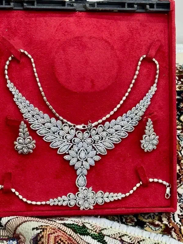 ست نقره بسیار زیبا|جواهرات|جوانرود, |دیوار