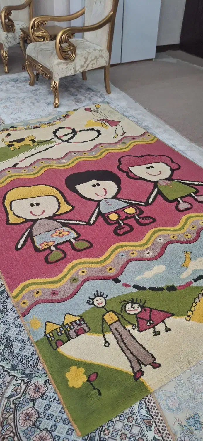 گلیم فرش|گلیم، جاجیم، گبه|خرم‌آباد, |دیوار