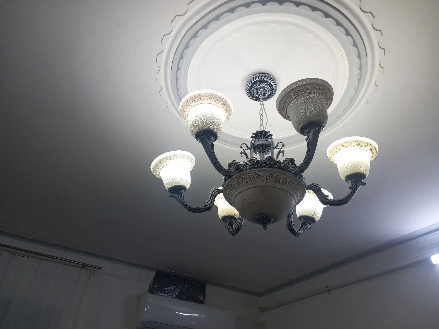 لوستر|لوستر و چراغ آویز|رفسنجان, |دیوار