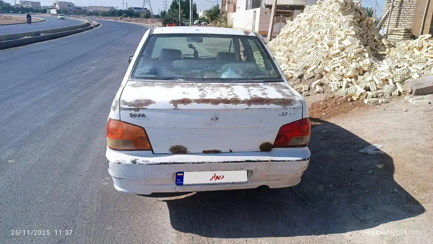 پراید 132 مدل 90 بدون رنگ|خودرو سواری و وانت|خرمشهر, |دیوار