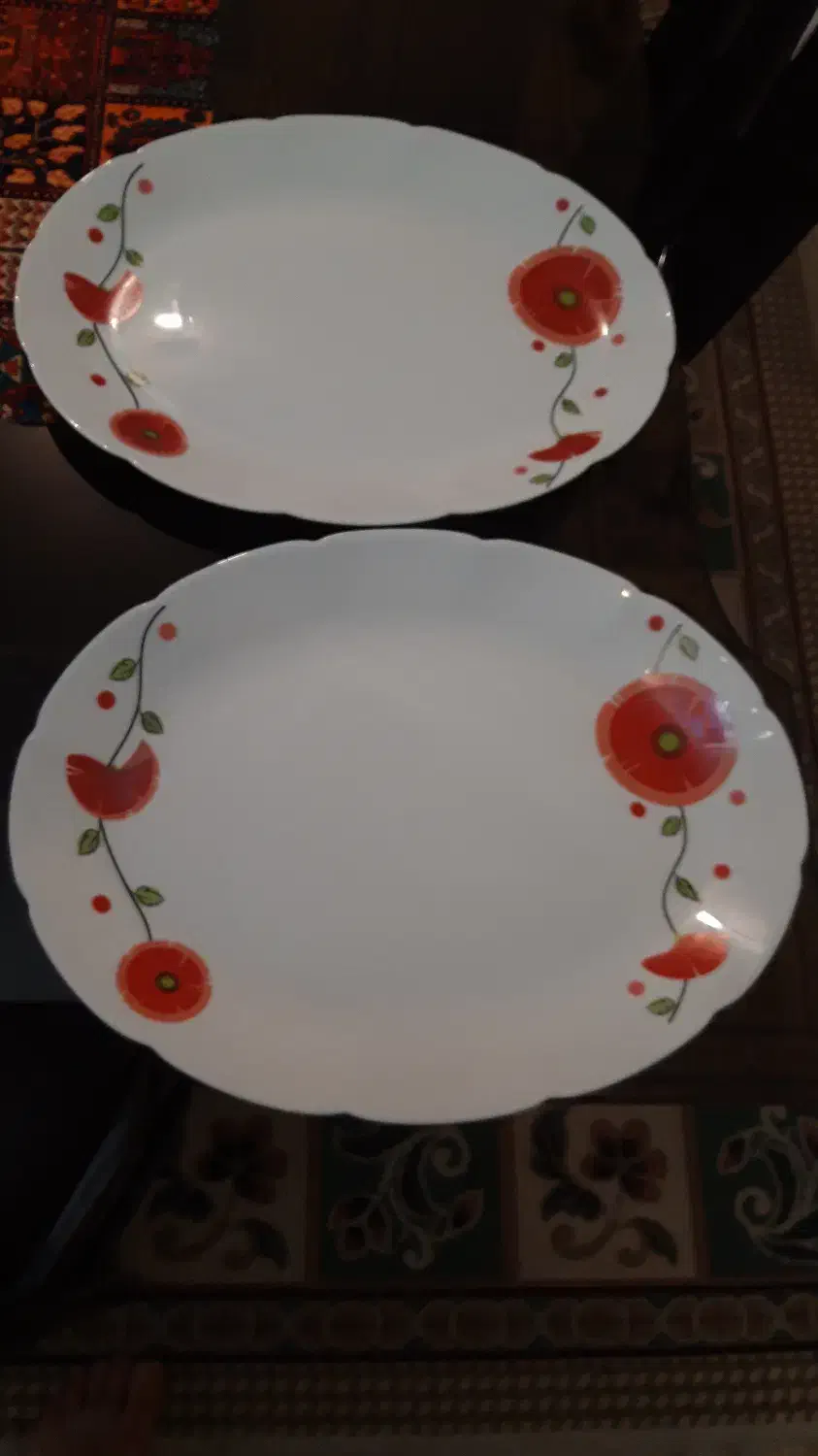 دو عدد دیس آرکوپال خوش نقش اصل دسینی نو|ظروف سرو و پذیرایی|تهران, مجیدیه|دیوار