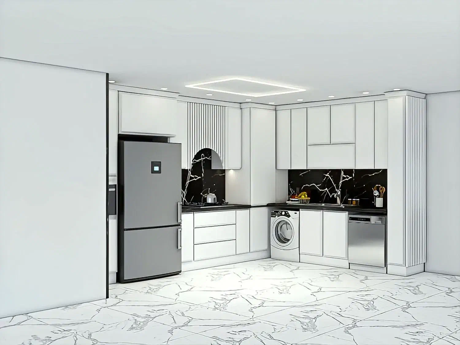 کمد و کابینت|جاکفشی، کمد، دراور|بروجن, |دیوار