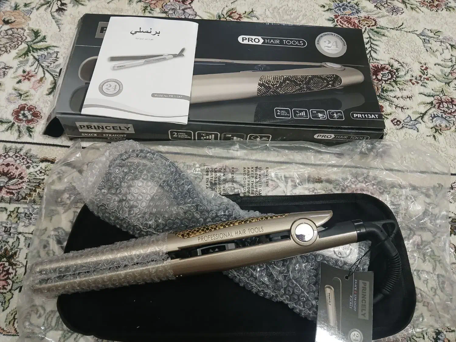 اتو مو پرنسلی مدل PR113AT|آرایشی، بهداشتی، درمانی|ارومیه, |دیوار