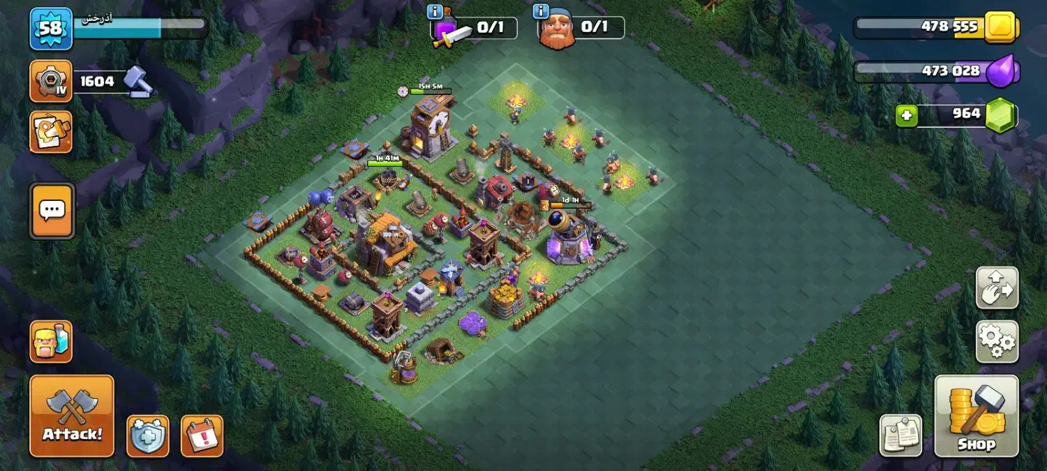 اکانت بازی کلش آف کلنز|کنسول، بازی ویدئویی و آنلاین|محمدیه-قزوین, |دیوار