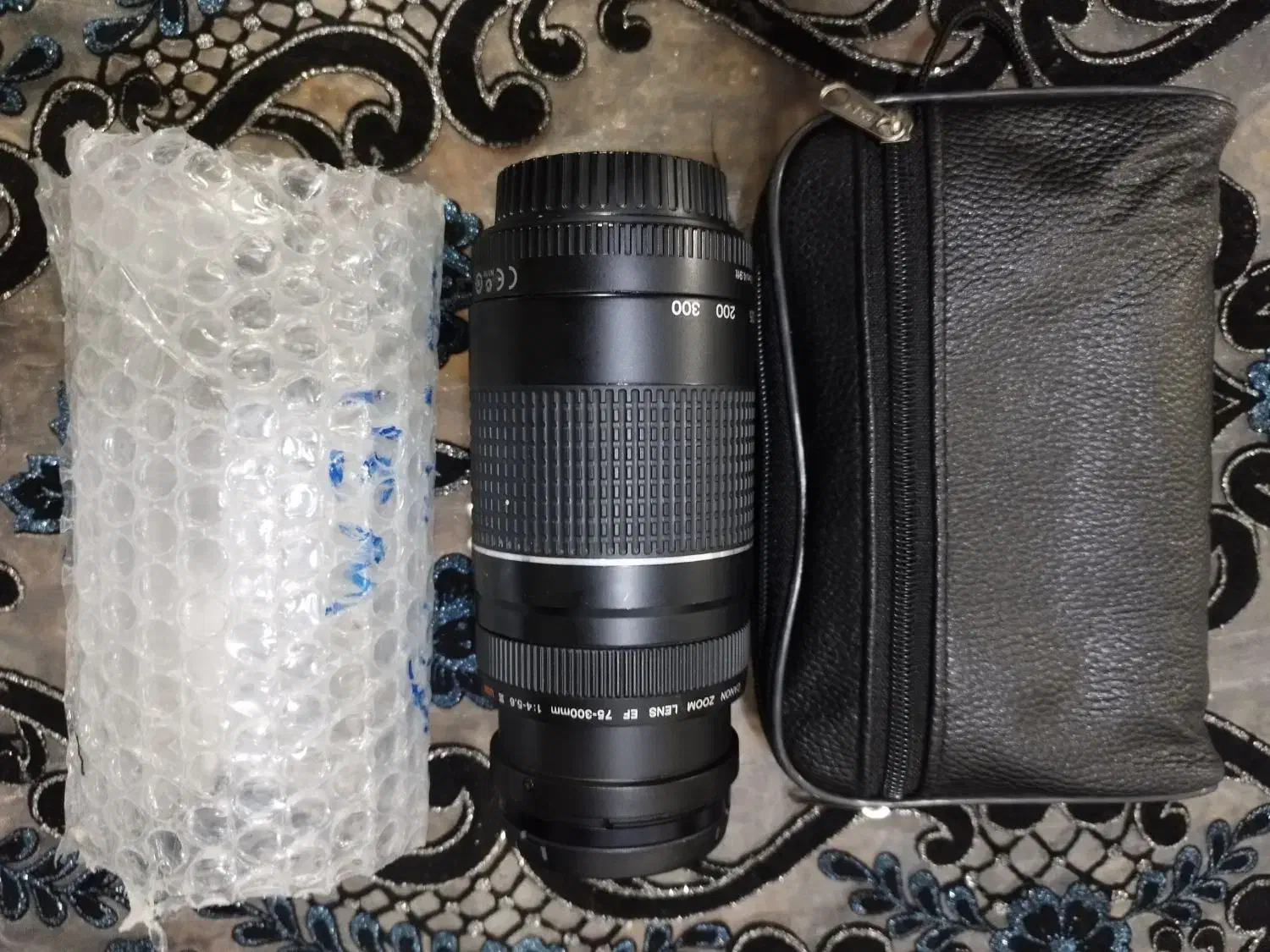 لنز حرفه ای ۷۵/۳۰۰ ژاپنی کنون|دوربین عکاسی و فیلم‌برداری|شیراز, تندگویان|دیوار