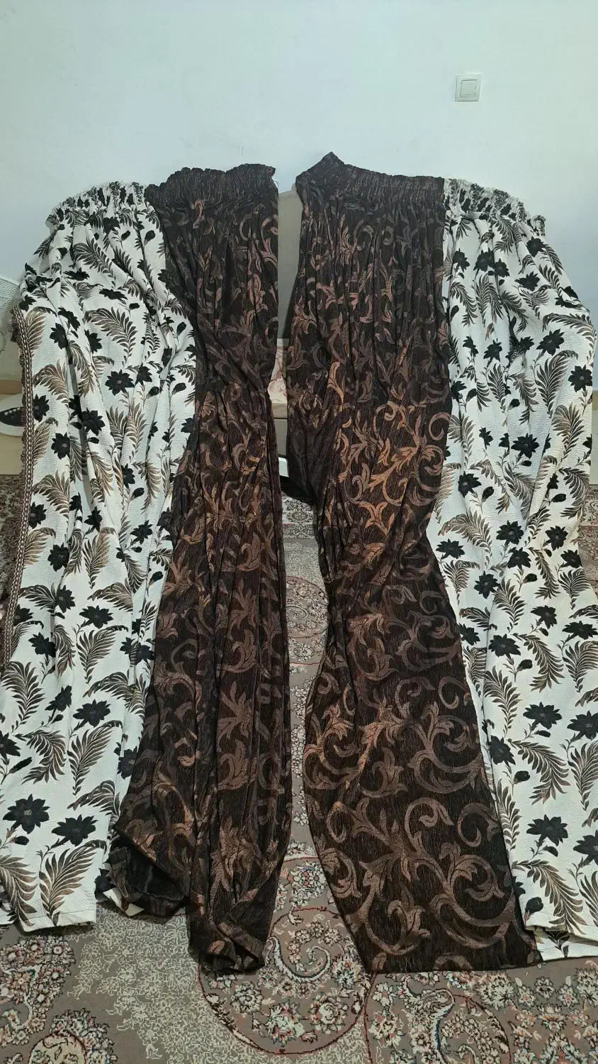 پرده ی سالن|پرده، رانر، رومیزی|خرم‌آباد (تنکابن), |دیوار