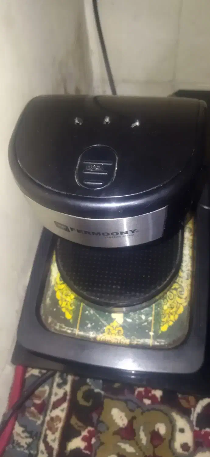 دستگاه قهوه جوش برقی|سماور، چایساز، قهوهساز|شیراز, گلکوب|دیوار