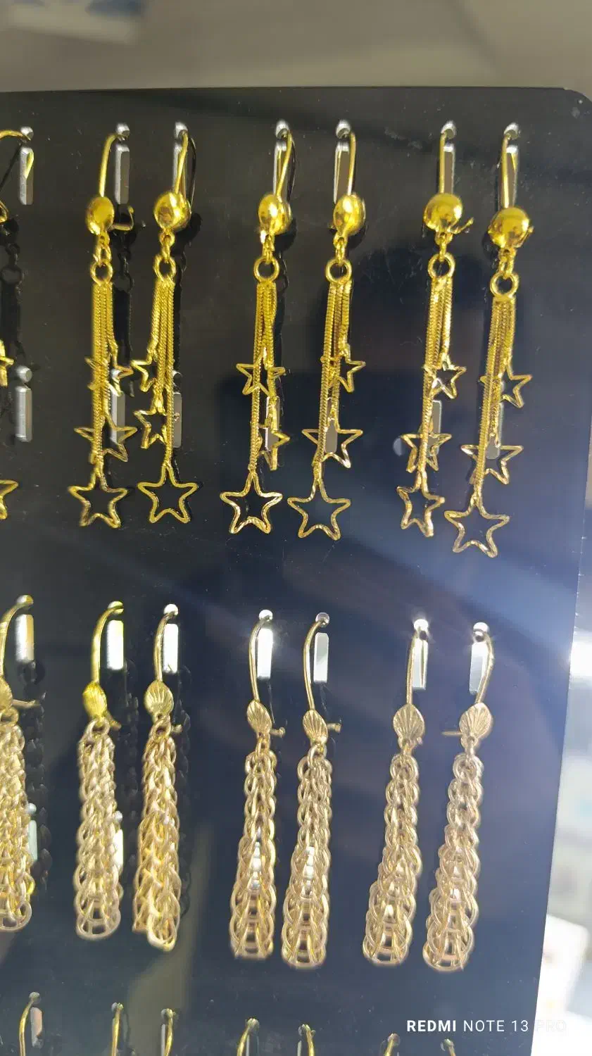 گوشواره آبکاری رنگ ثابت|بدلیجات|مشهد, عامل|دیوار