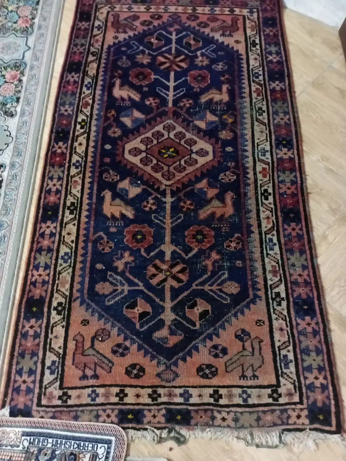 فرش قدیمی|فرش|قم, زنبیل آباد|دیوار