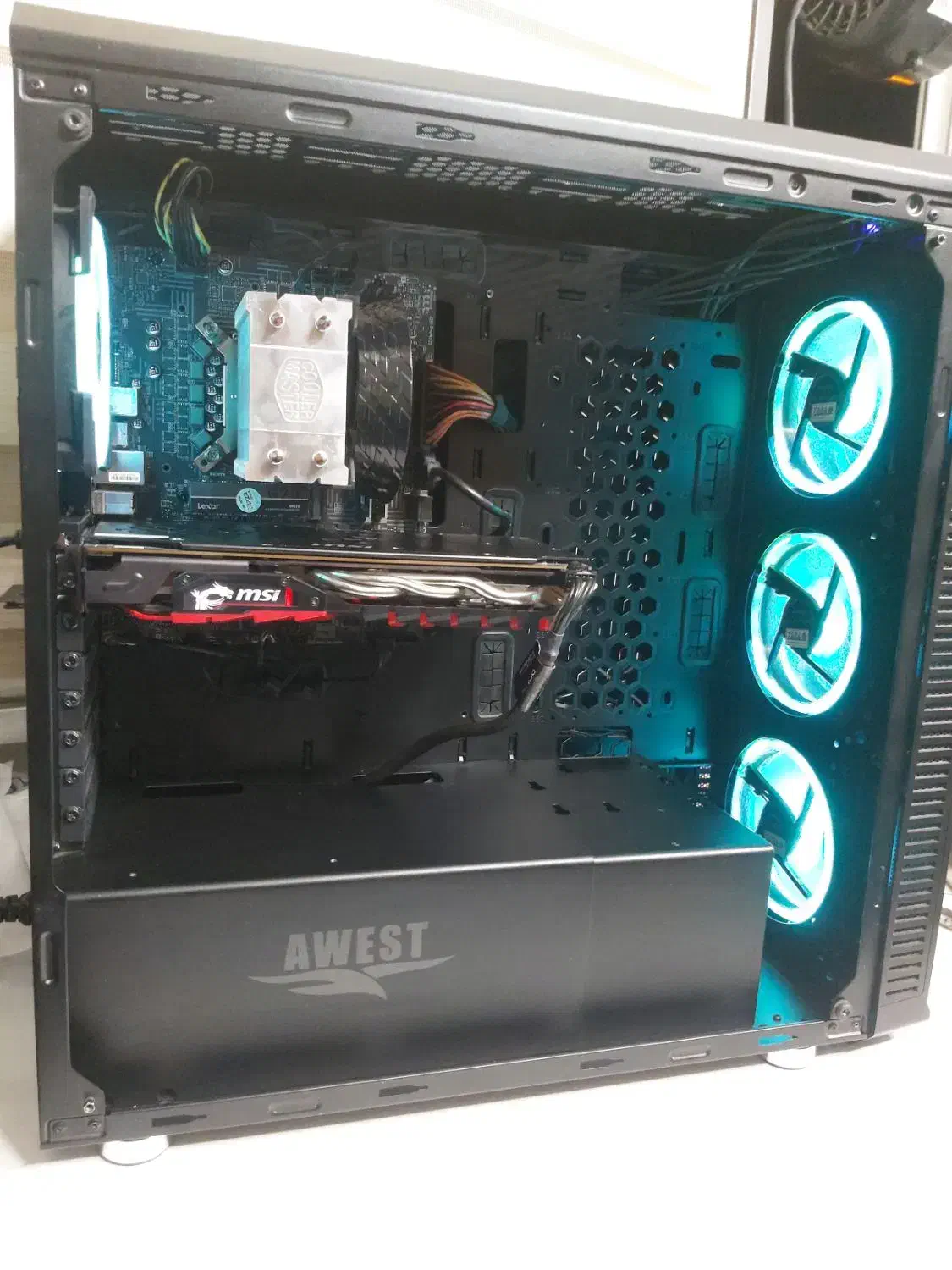 کیس گیمینگ مهندسی نسل ۱۱ با گرافیک ۸ گیگ|رایانه رومیزی|تهران, فلسطین (میدان انقلاب)|دیوار