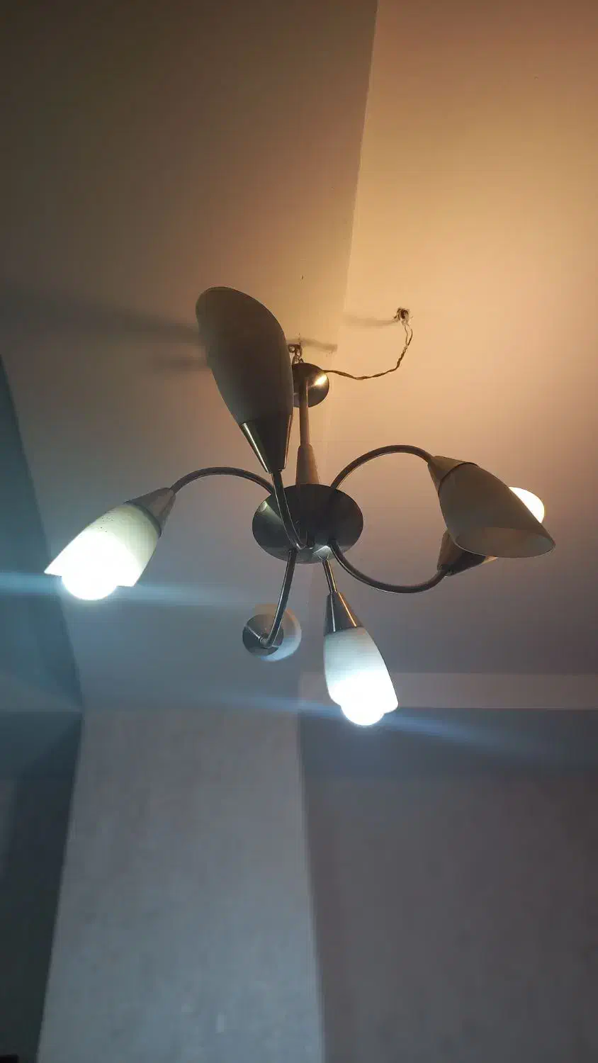 لوستر|لوستر و چراغ آویز|کرج, حصارک بالا|دیوار