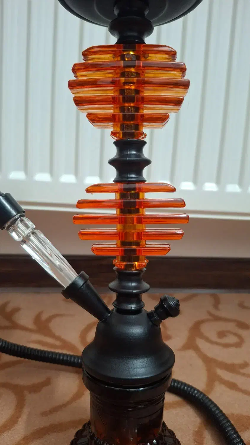 قلیان / قلیون تنه فلزی سوپاپ دار|زیورآلات و اکسسوری|قم, باغ کرباسی|دیوار