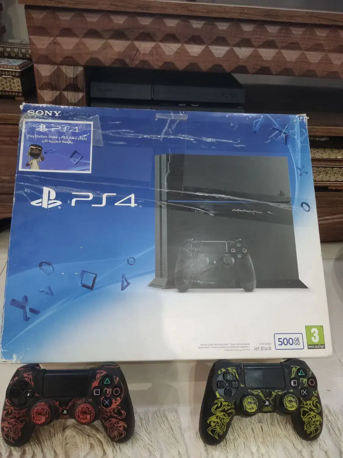 PS4 (fat) 500|کنسول، بازی ویدئویی و آنلاین|اصفهان, جاوان|دیوار